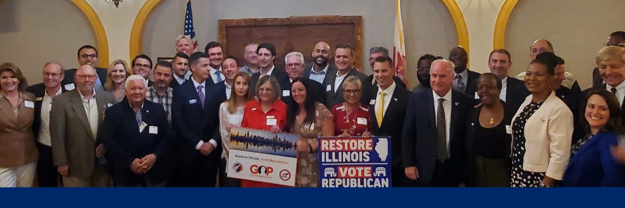 Wheeling Township Republicans gathered at an event